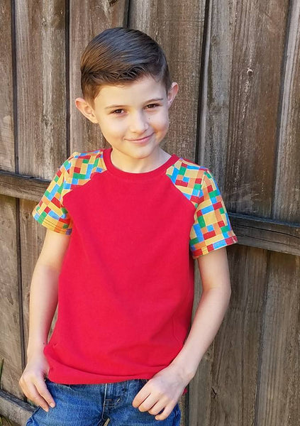 Perfect Panel Tee for Boys and Girls size 1-14
