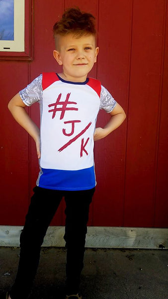 Perfect Panel Tee for Boys and Girls size 1-14