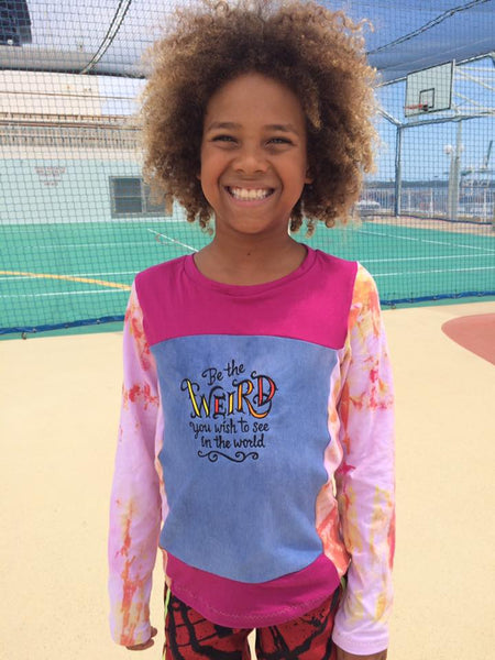 Perfect Panel Tee for Boys and Girls size 1-14