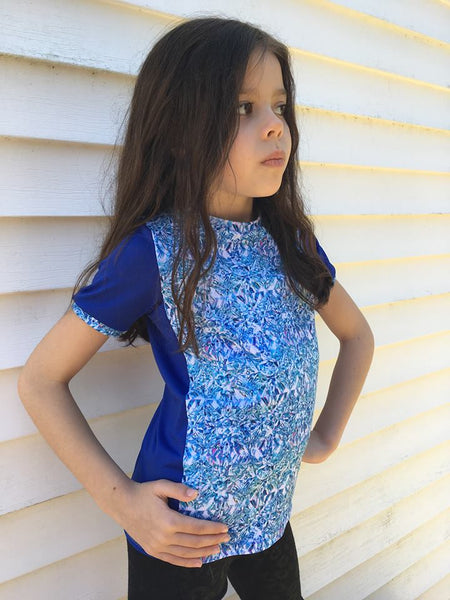 Perfect Panel Tee for Boys and Girls size 1-14