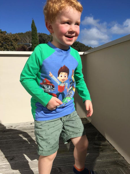 Perfect Panel Tee for Boys and Girls size 1-14
