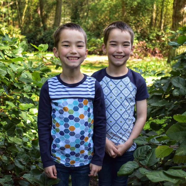 Perfect Panel Tee for Boys and Girls size 1-14