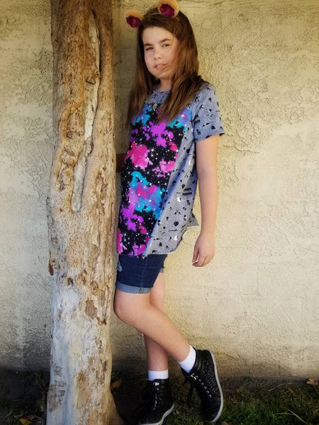 Perfect Panel Tee for Boys and Girls size 1-14