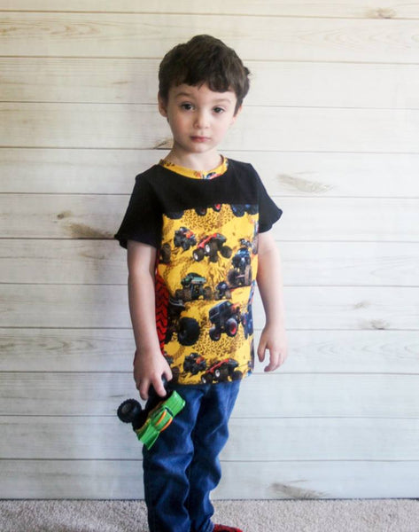 Perfect Panel Tee for Boys and Girls size 1-14