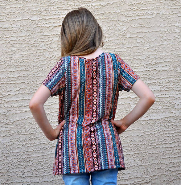 Perfect Panel Tee for Boys and Girls size 1-14