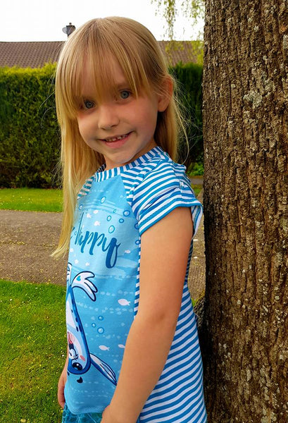 Perfect Panel Tee for Boys and Girls size 1-14