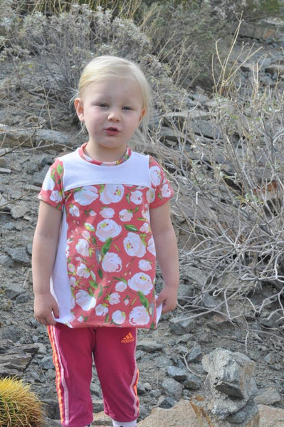 Perfect Panel Tee for Boys and Girls size 1-14