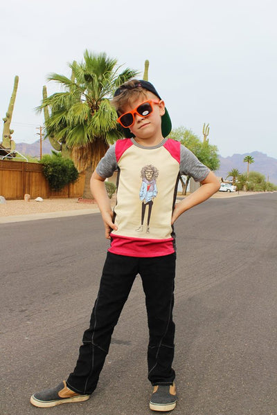 Perfect Panel Tee for Boys and Girls size 1-14