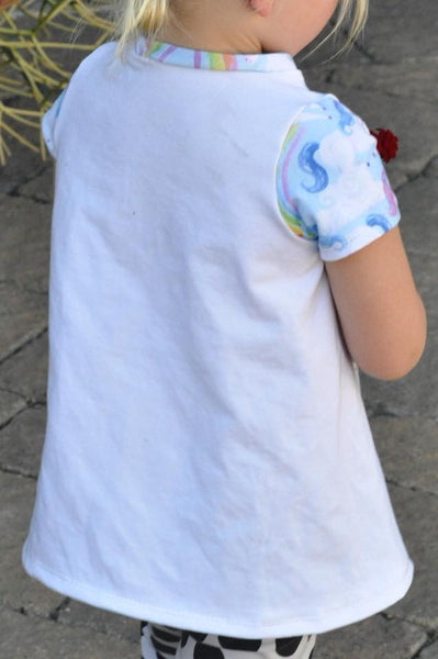 Perfect Panel Tee for Boys and Girls size 1-14