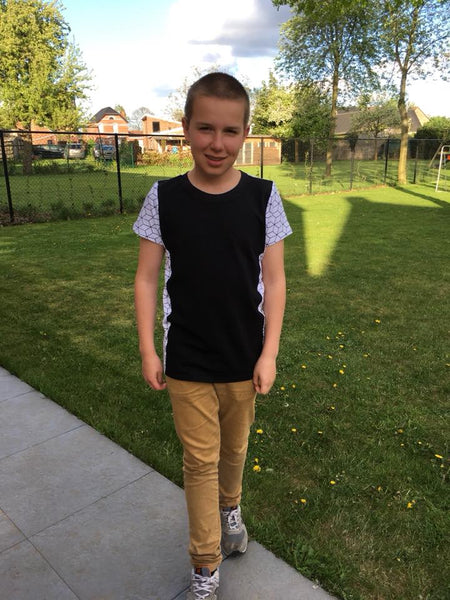 Perfect Panel Tee for Boys and Girls size 1-14