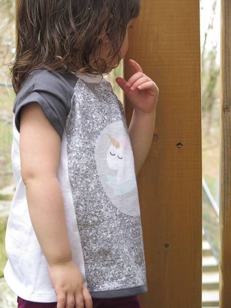 Perfect Panel Tee for Boys and Girls size 1-14