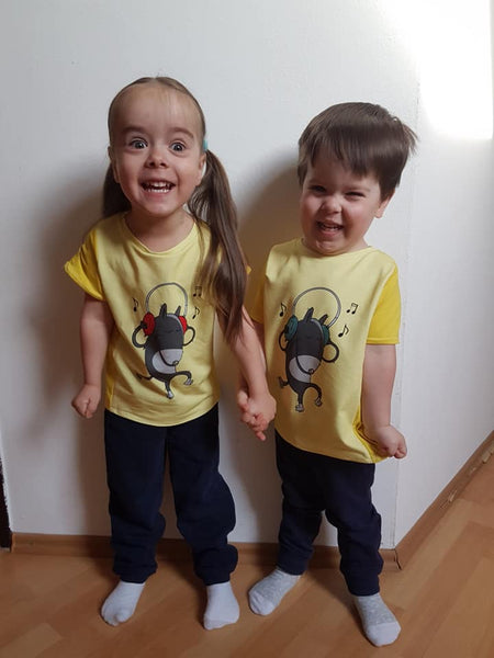 Perfect Panel Tee for Boys and Girls size 1-14