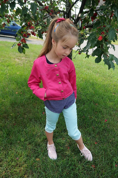 Fashionista Jean Jacket for Girls size 1-14