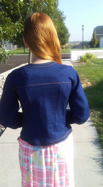 Fashionista Jean Jacket for Girls size 1-14