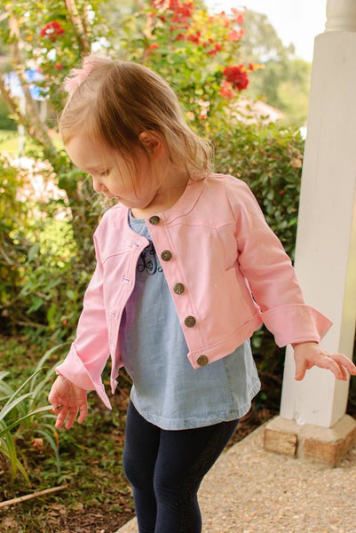 Fashionista Jean Jacket for Girls size 1-14