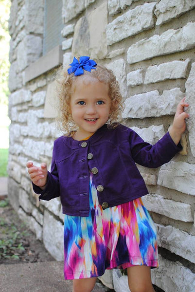 Fashionista Jean Jacket for Girls size 1-14