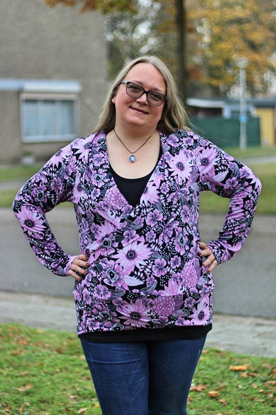 Crossroads Sweater PDF Pattern tester image