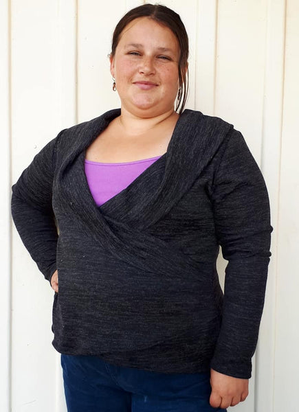 Crossroads Sweater PDF Pattern tester image