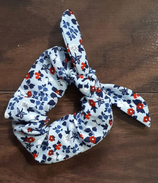 All Tied Up Scrunchie: Free Pattern with Code