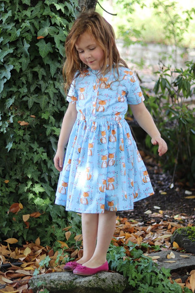 Collared Shirt Dress for Kids size 9m-16