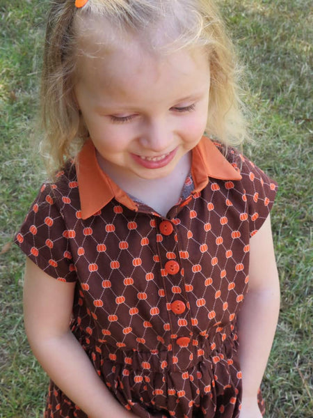 Collared Shirt Dress for Kids size 9m-16