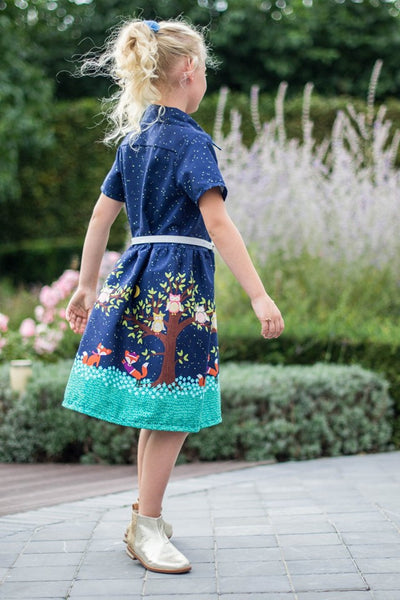 Collared Shirt Dress for Kids size 9m-16