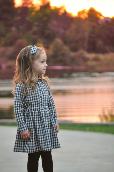 Collared Shirt Dress for Kids size 9m-16