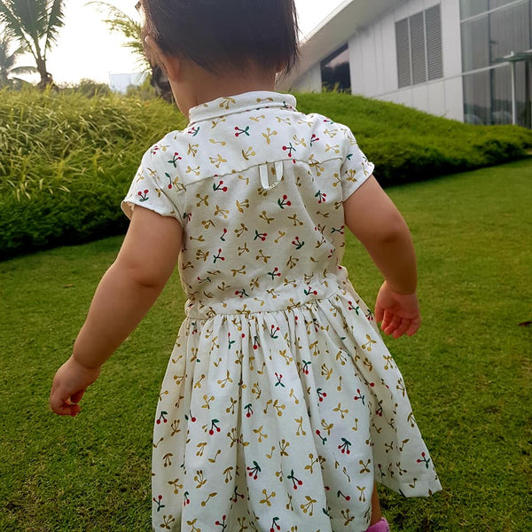 Collared Shirt Dress for Kids size 9m-16