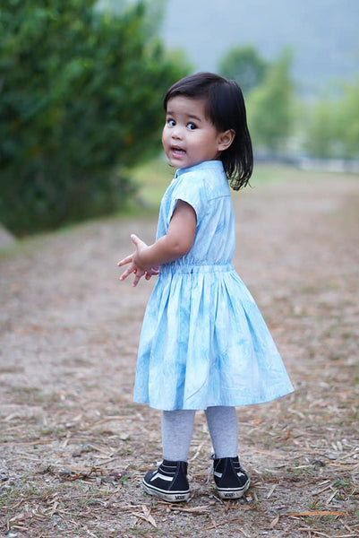 Collared Shirt Dress for Kids size 9m-16