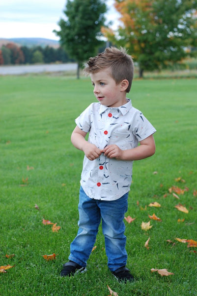 Collared Shirt Dress for Kids size 9m-16