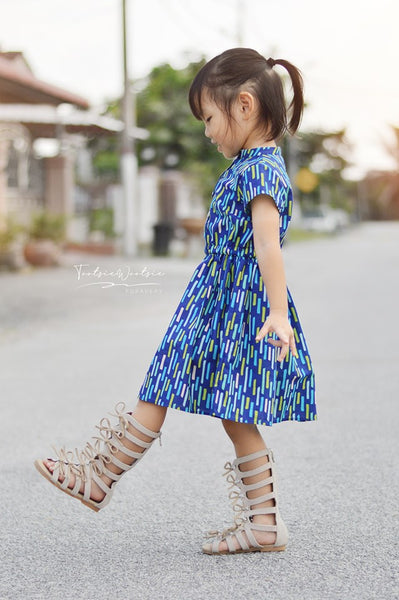 Collared Shirt Dress for Kids size 9m-16