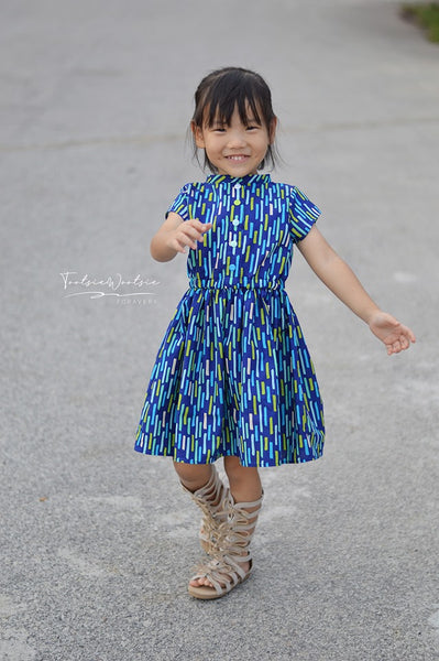 Collared Shirt Dress for Kids size 9m-16