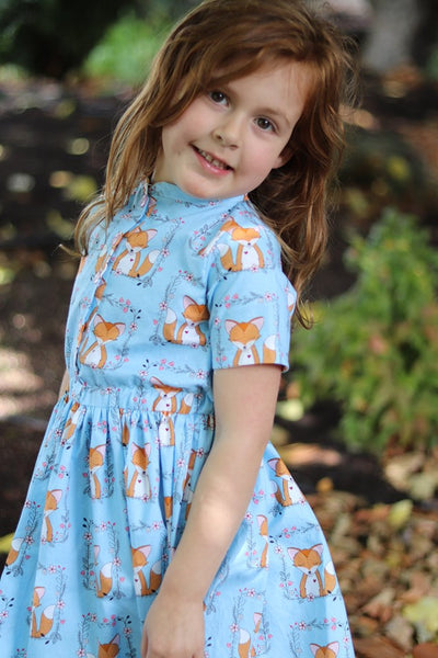 Collared Shirt Dress for Kids size 9m-16