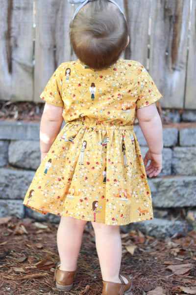 Collared Shirt Dress for Kids size 9m-16