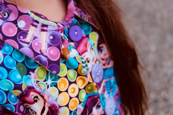 Collared Shirt Dress for Kids size 9m-16