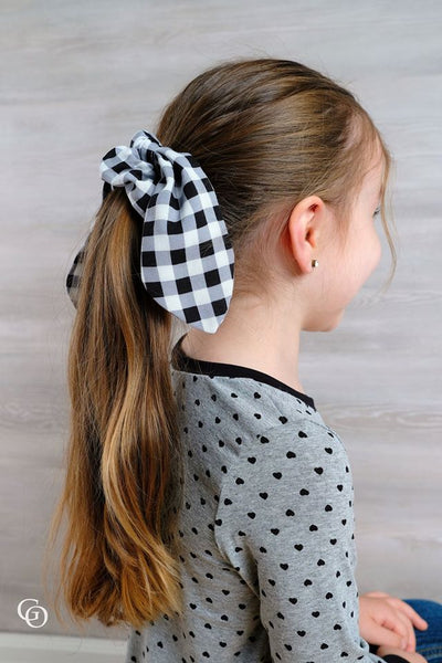 All Tied Up Scrunchie: Free Pattern with Code