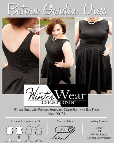 Bateau Garden Dress for Women size 00-24 Bateau Garden Dress for Women size 00-24