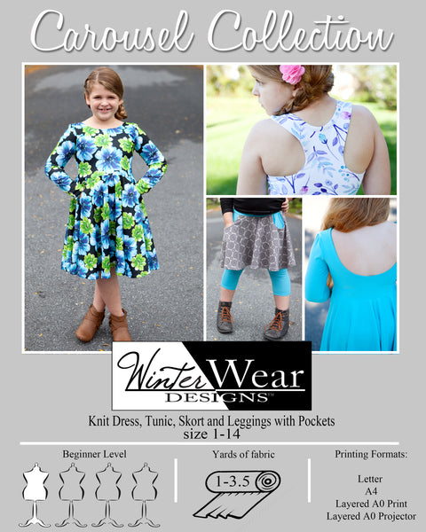 Carousel Collection for Girls size 1-14