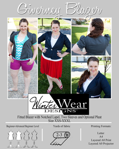 Giverney Blazer for Women Size XXS-XXXL