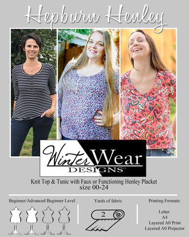 Hepburn Henley for Women size 00-24