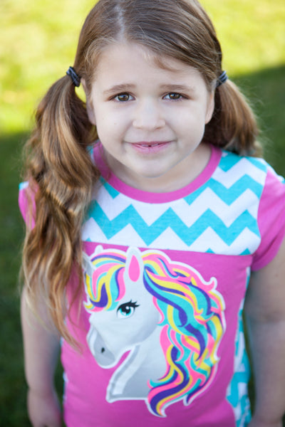 Perfect Panel Tee for Boys and Girls size 1-14