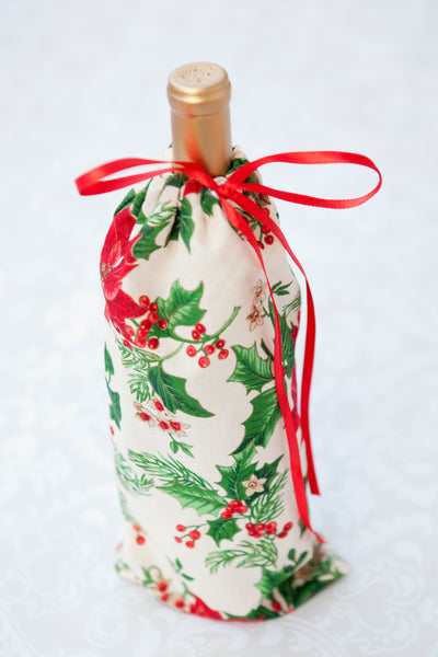 Wine Bottle Gift Bag - Free Pattern and HTV