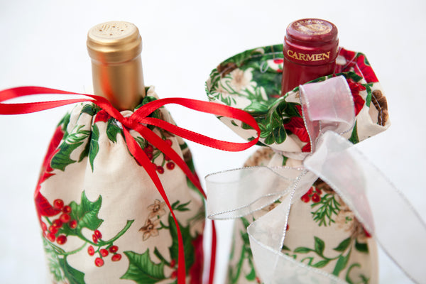 Wine Bottle Gift Bag - Free Pattern and HTV