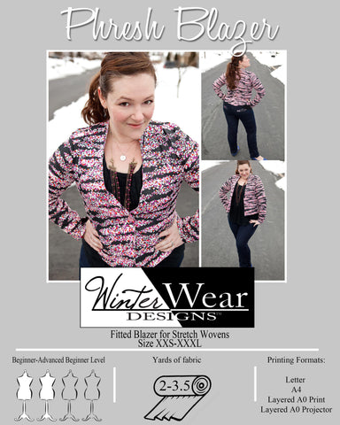 Phresh Blazer for Women size XXS-XXXL
