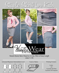 Staple Skirt for Kids size 1-16