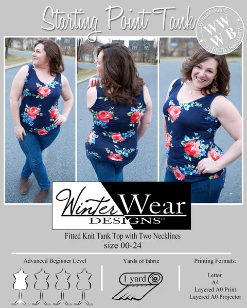 Starting Point Tank for Women size 00-24
