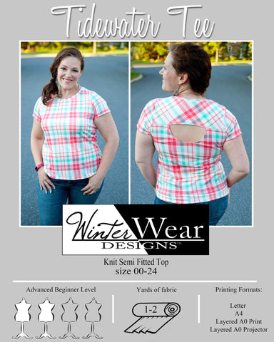 Tidewater Tee for Women size 00-24