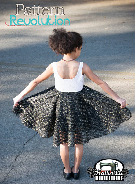 Bateau Garden Dress for Girls size 1-14