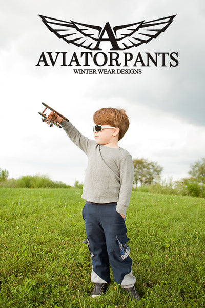 Aviator Pants and Shorts for Boys and Girls Size 1-14