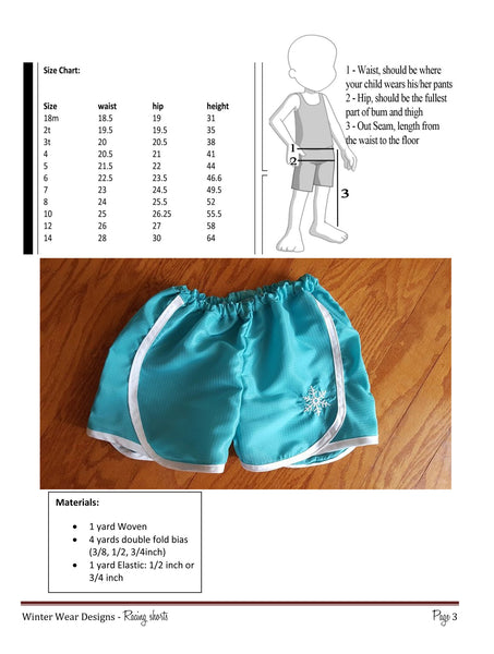 Mommy and Me Racing Shorts Bundle for Women and Girls
